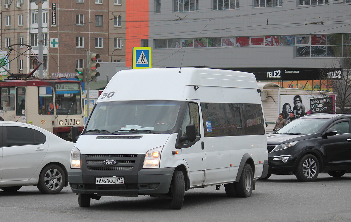 Челябинская область, Нижегородец-222702 (Ford Transit) № О 961 СС 174