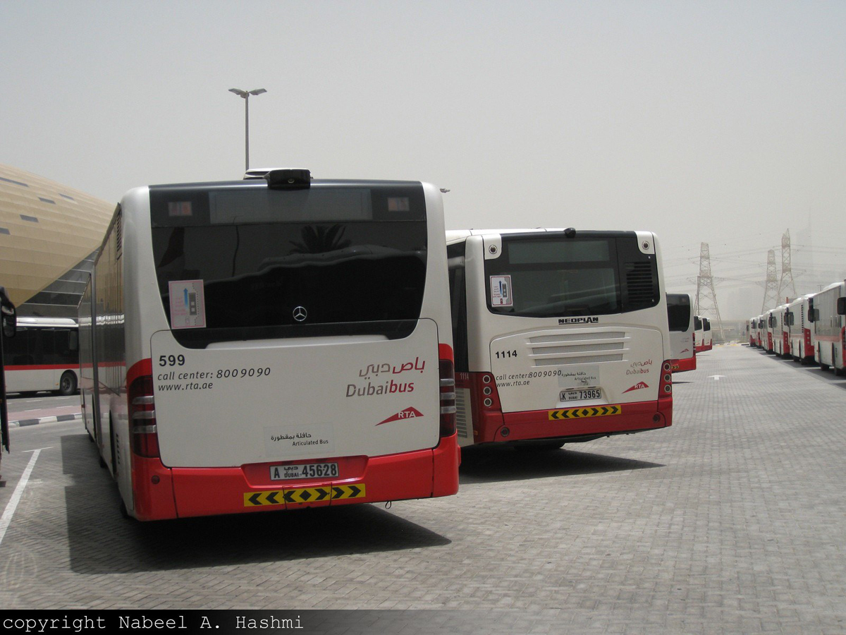 ОАЭ, Mercedes-Benz O530GÜ Citaro facelift GÜ № 0599; ОАЭ — Автостанции и конечные