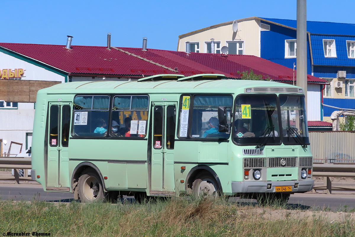 Jakutien Republik, PAZ-32054 Nr. КМ 046 14