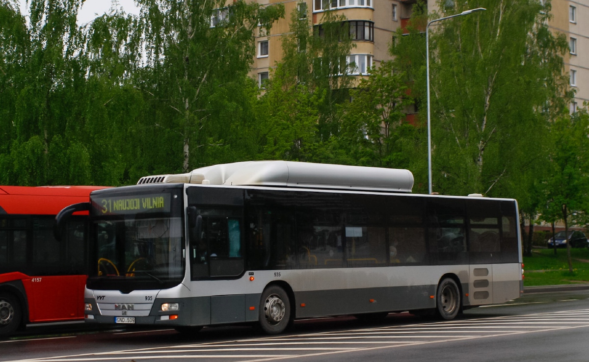 Литва, MAN A21 Lion's City NL273 CNG № 935