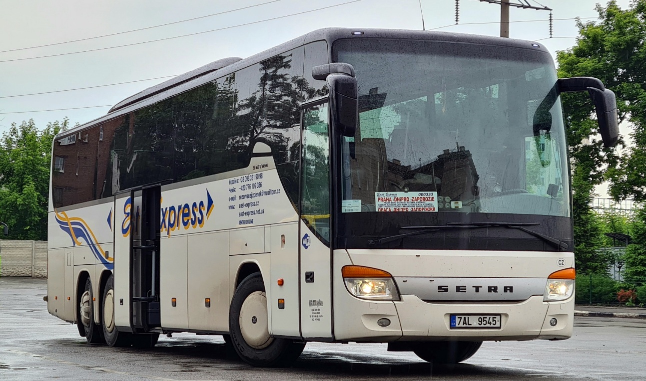 Чехия, Setra S416GT-HD/3 № 7AL 9545 Чехия, Setra S416GT-HD/3 № 7AL 9545
