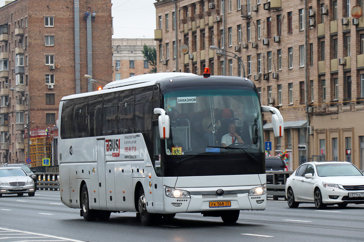 Москва, Yutong ZK6122H9 № РА 568 77