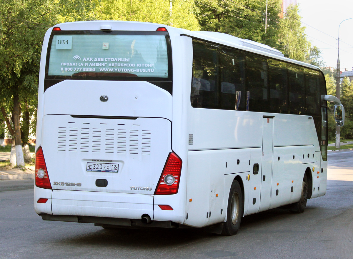 Марий Эл, Yutong ZK6122H9 № Е 323 ХХ 12