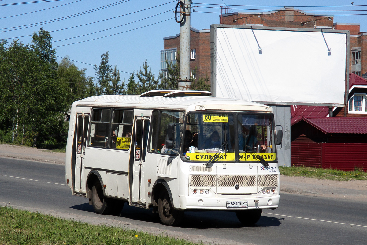 Архангельская область, ПАЗ-32054 № М 621 ТН 29