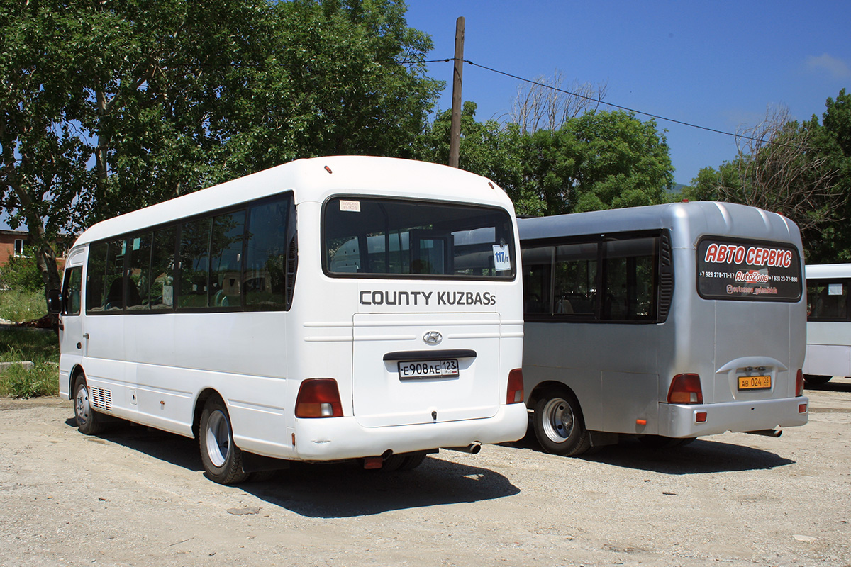 Kraj Krasnodarski, Hyundai County Kuzbass Nr Е 908 АЕ 123