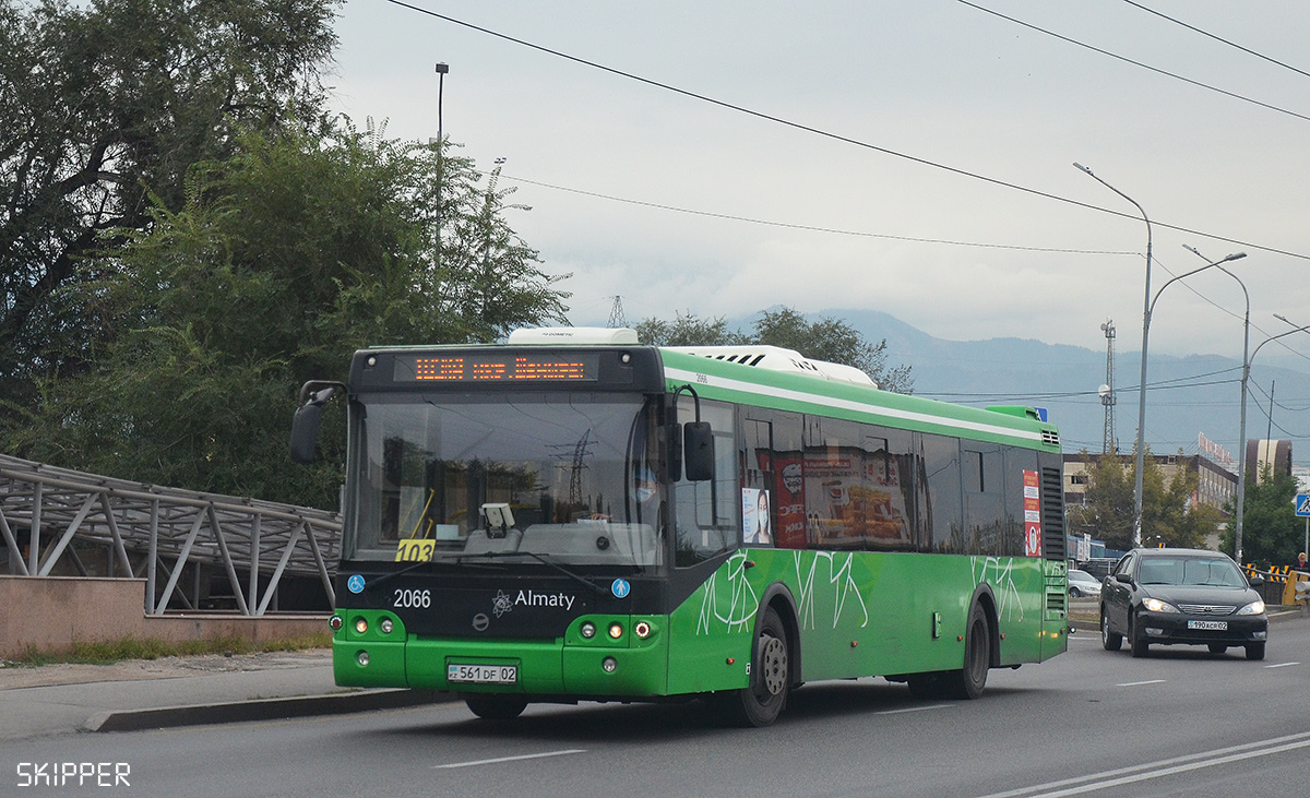 Almaty, LiAZ-5292.60 Nr. 2066