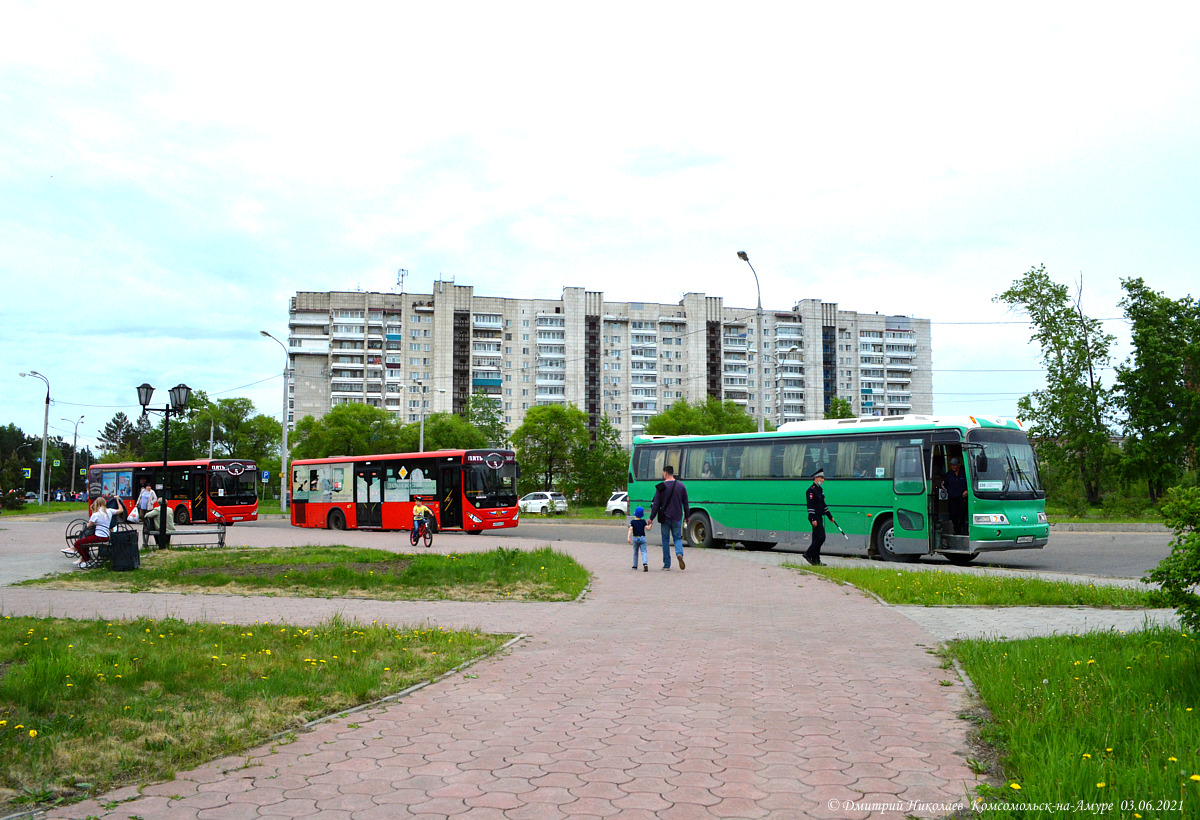 Хабаровский край, Daewoo BH116 Royal Luxury № Н 695 НЕ 27; Хабаровский край — Разные фотографии