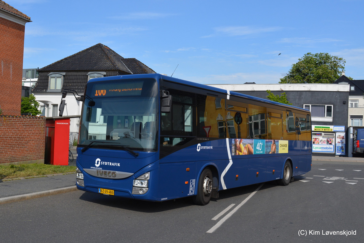 Дания, IVECO Crossway LINE 12M № 8260