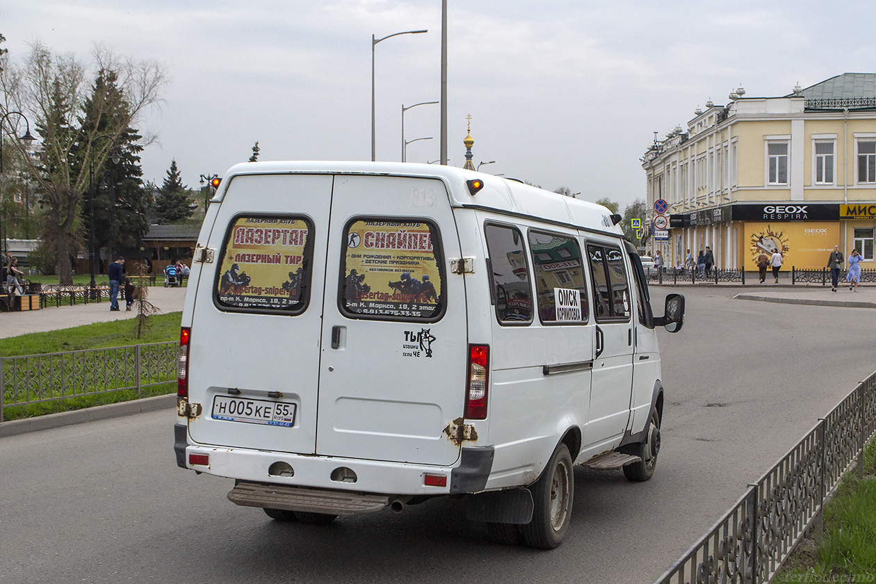 Омская область, ГАЗ-322132 (XTH, X96) № Н 005 КЕ 55