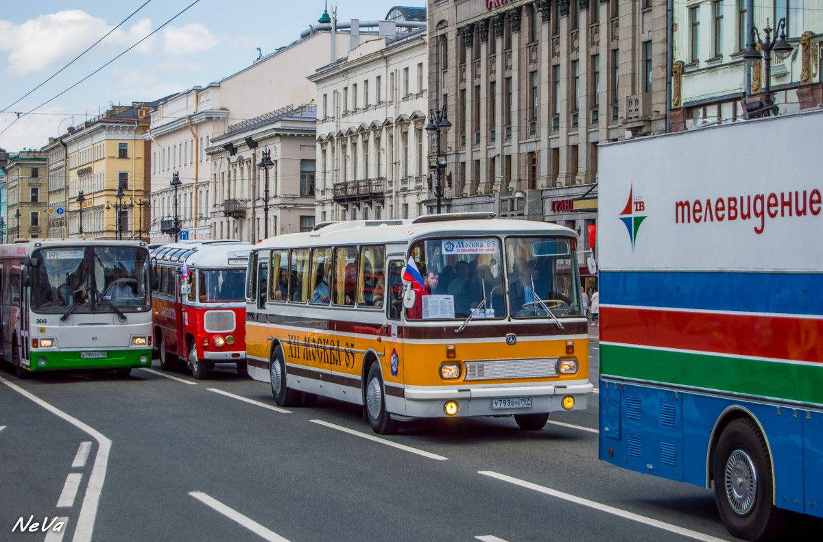 Москва, ЛАЗ-699Р № У 793 ВН 797; Санкт-Петербург — II Международный транспортный фестиваль "SPbTransportFest-2021"