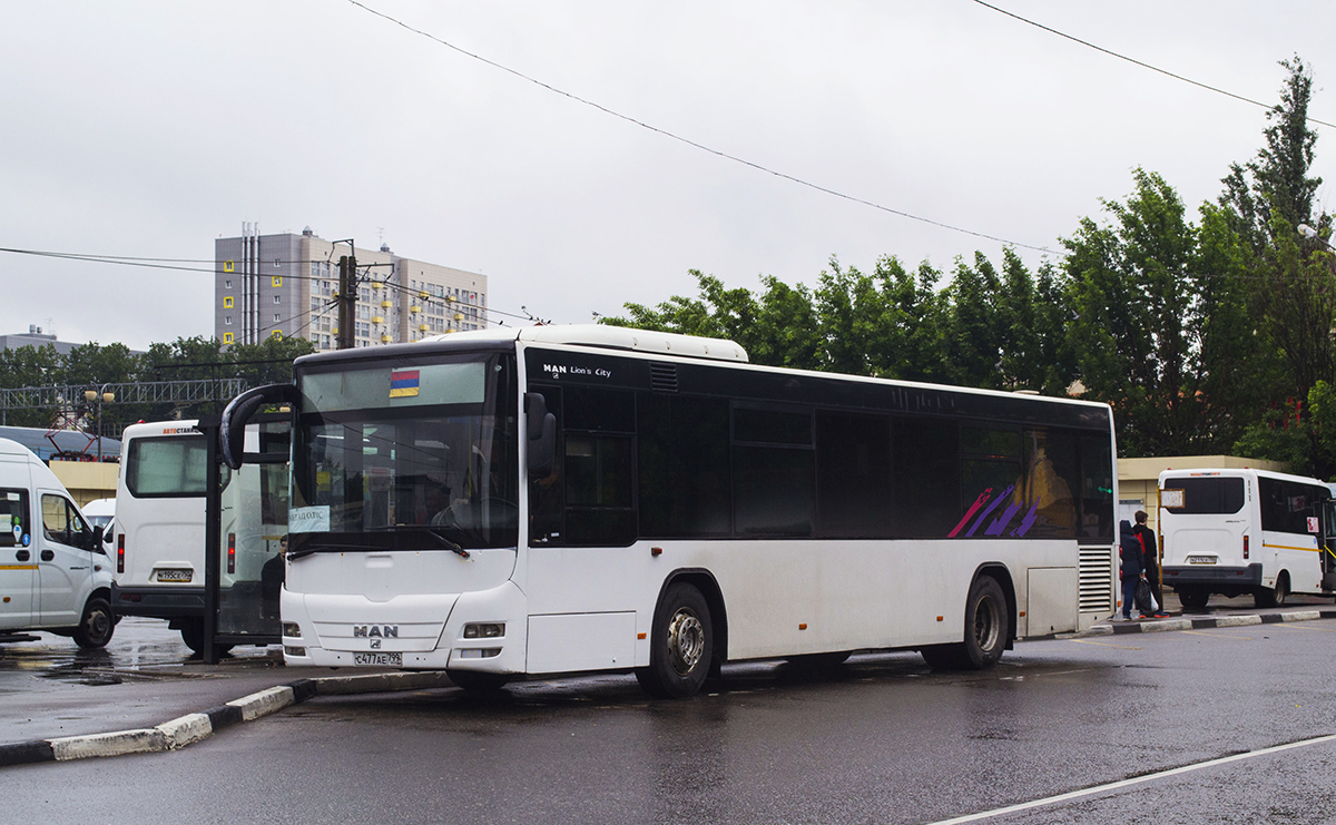 Москва, MAN A78 Lion's City LE EL283 № С 477 АЕ 799 Москва, MAN A78 Lion's City LE EL283 № С 477 АЕ 799