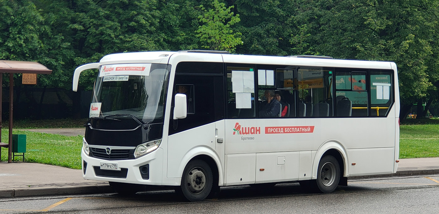 Москва, ПАЗ-320435-04 "Vector Next" № М 179 РХ 799