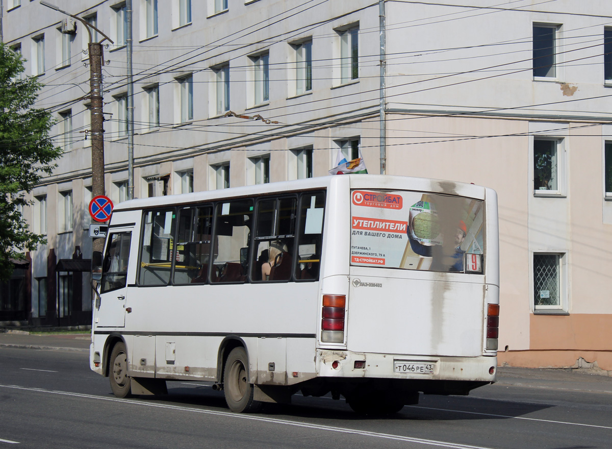 Кировская область, ПАЗ-320402-05 № Т 046 РЕ 43