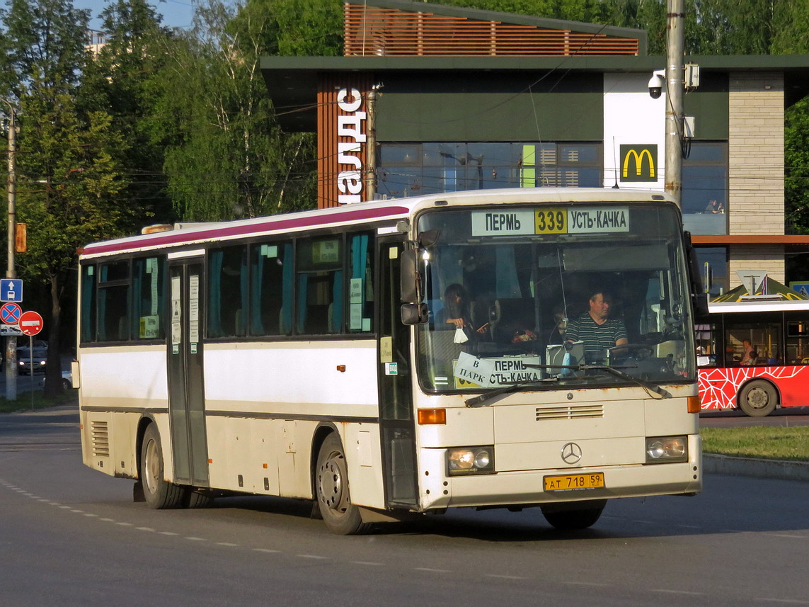 Perm region, Mercedes-Benz O408 № АТ 718 59