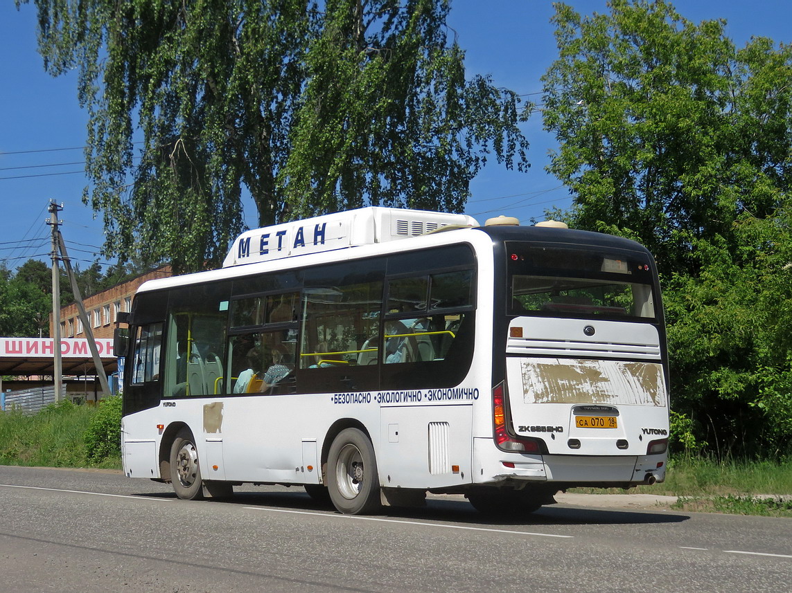 Удмуртия, Yutong ZK6852HG № СА 070 18