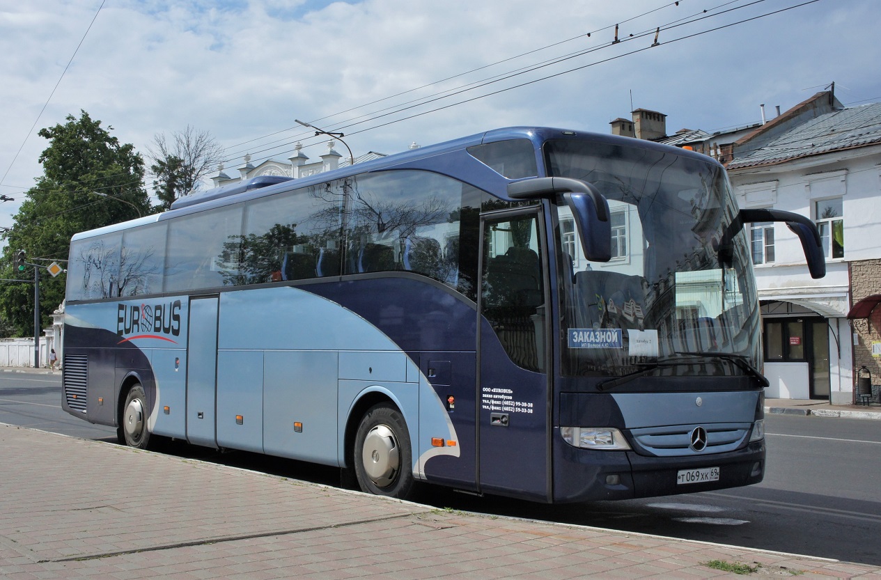 Ярославская область, Mercedes-Benz Tourismo II 15RHD № Т 069 ХК 69