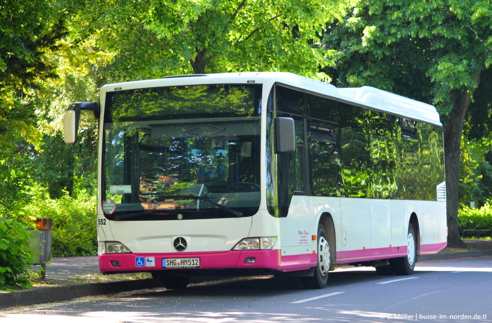 Нижняя Саксония, Mercedes-Benz O530LEÜ Citaro facelift LE Ü № SHG-HM 512