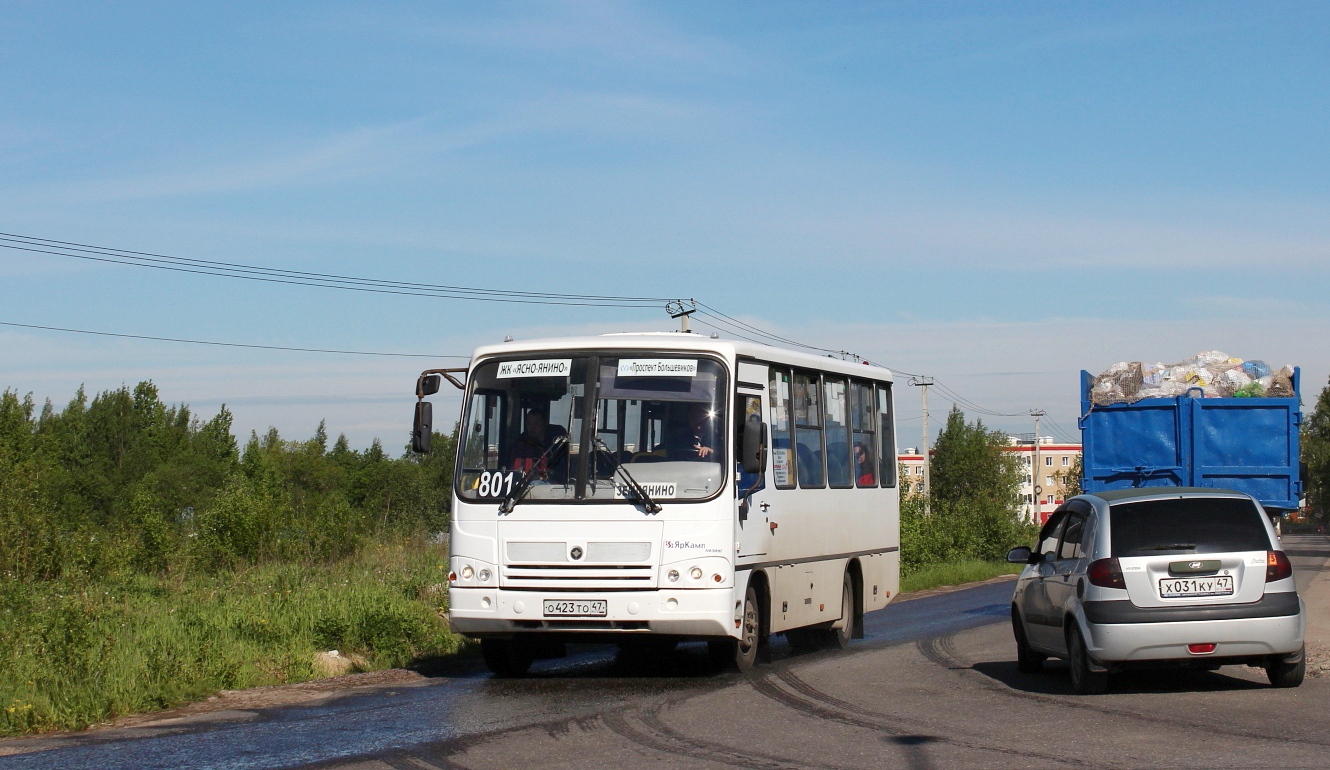 Ленинградская область, ПАЗ-320402-04 № О 423 ТО 47