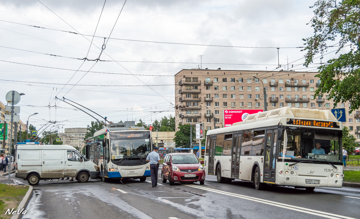 Санкт-Петербург, ЛиАЗ-5292.71 № 7578