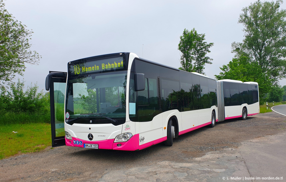 Lower Saxony, Mercedes-Benz Citaro C2 G № 151