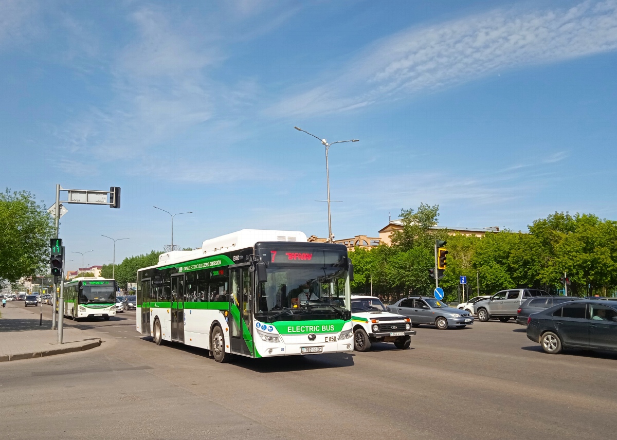 Астана, Yutong E12 (ZK6128BEVG) (СарыаркаАвтоПром) № E050