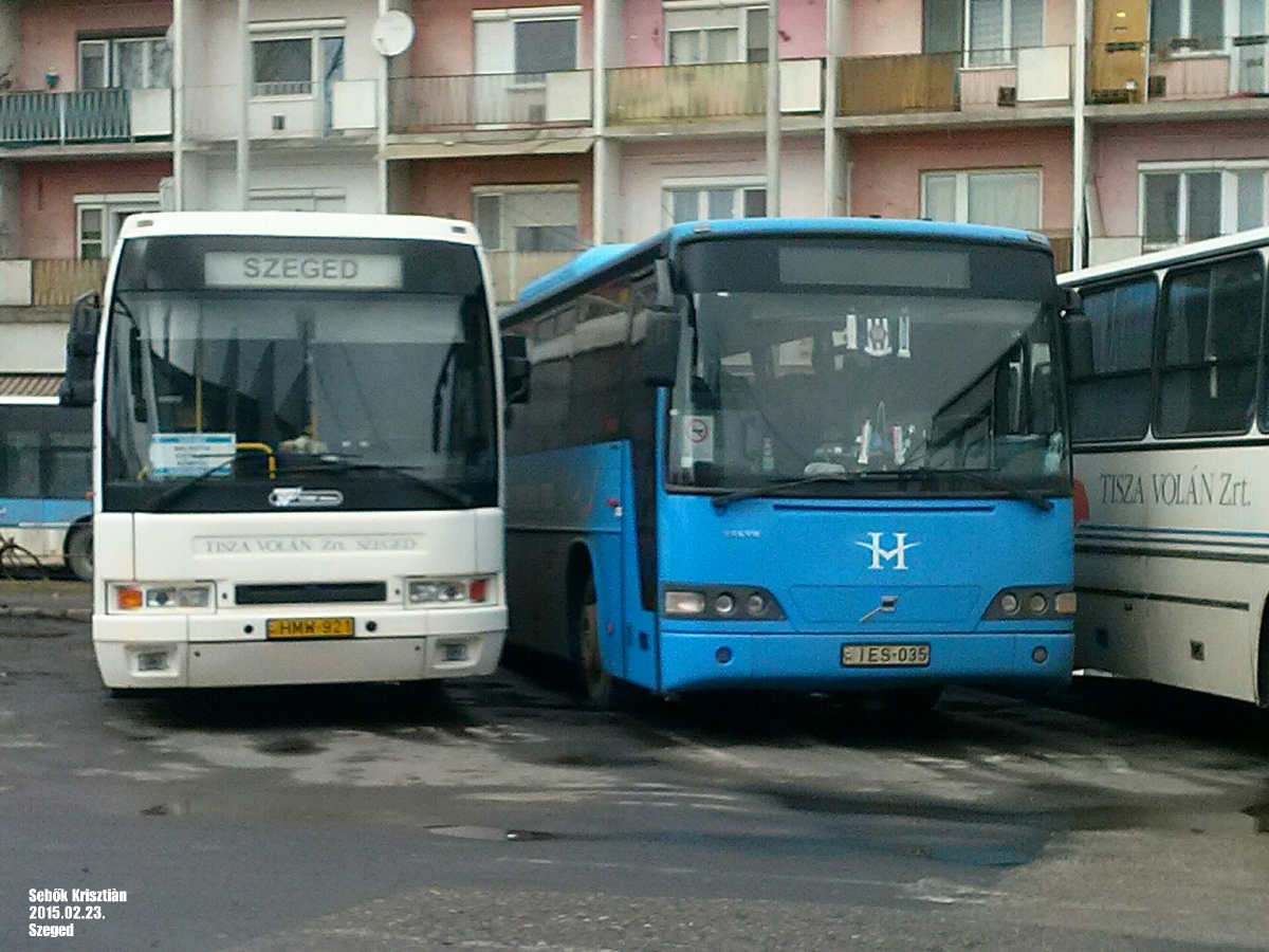 Венгрия, Ikarus EAG 395/E95.52 № HMW-921; Венгрия, Volvo B10-400 № IES-035