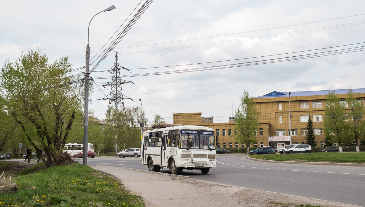 Томская область, ПАЗ-32054 № Е 826 ЕВ 70