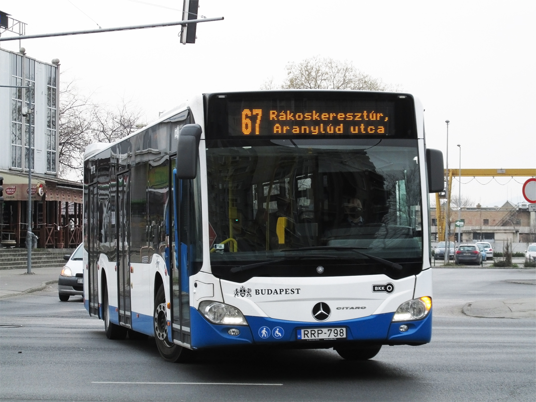 Венгрия, Mercedes-Benz Citaro C2 № RRP-798