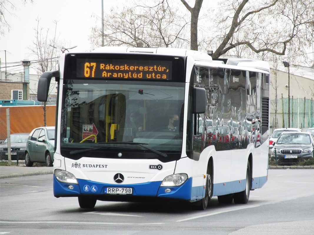 Венгрия, Mercedes-Benz Citaro C2 № RRP-798