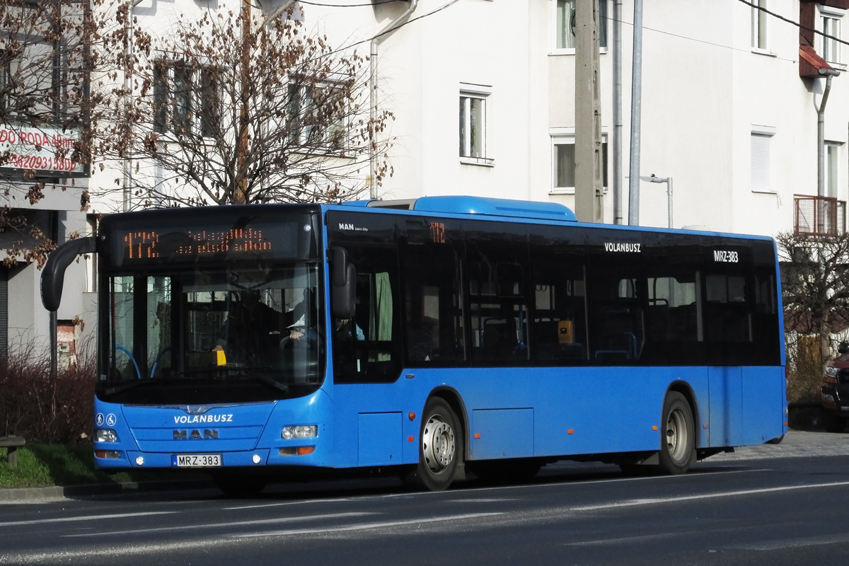Венгрия, MAN A21 Lion's City NL283 № MRZ-383
