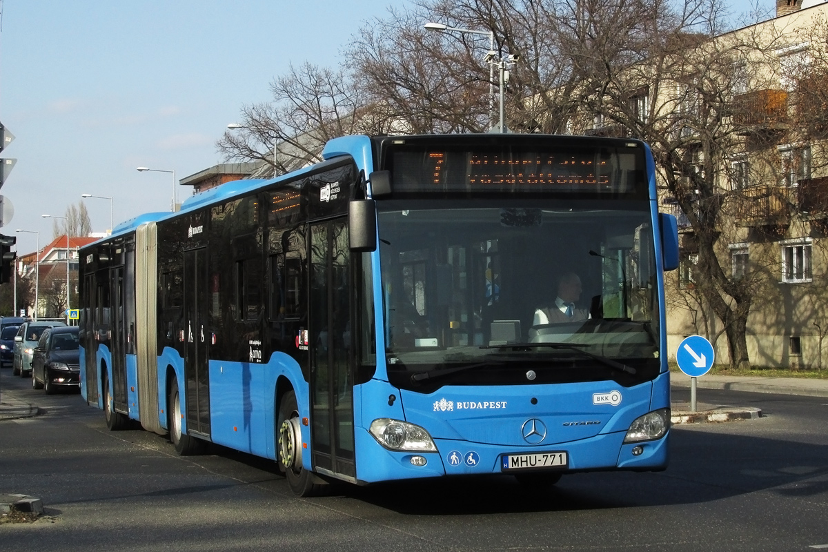 Венгрия, Mercedes-Benz Citaro C2 G № MHU-771