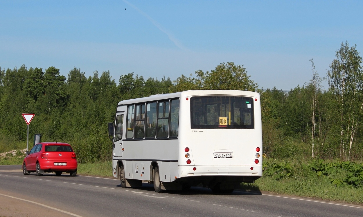 Ленинградская область, ПАЗ-320402-05 "Вектор" № О 983 УТ 47