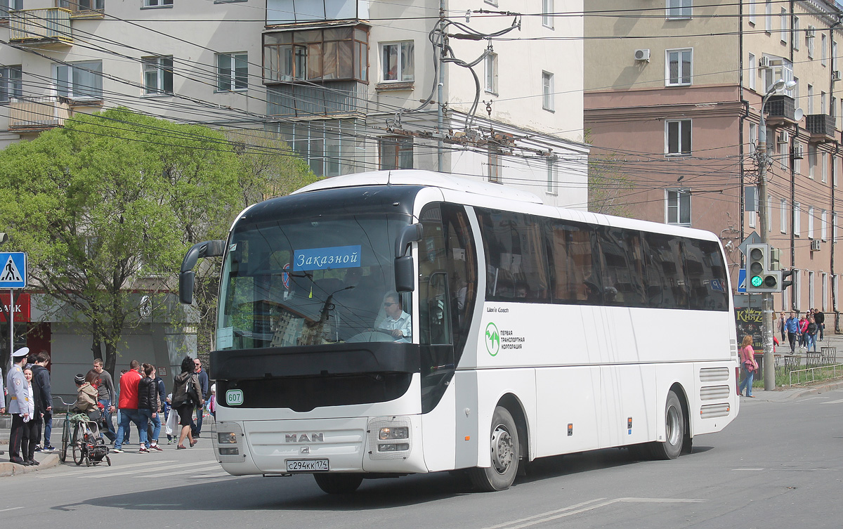 Челябинская область, MAN R07 Lion's Coach RHC444 № 607