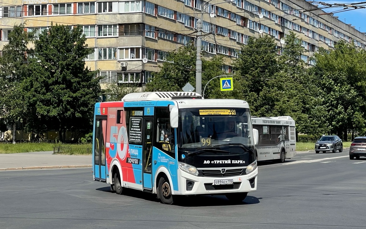 Санкт-Петербург, ПАЗ-320435-04 "Vector Next" № Е 894 ЕУ 198