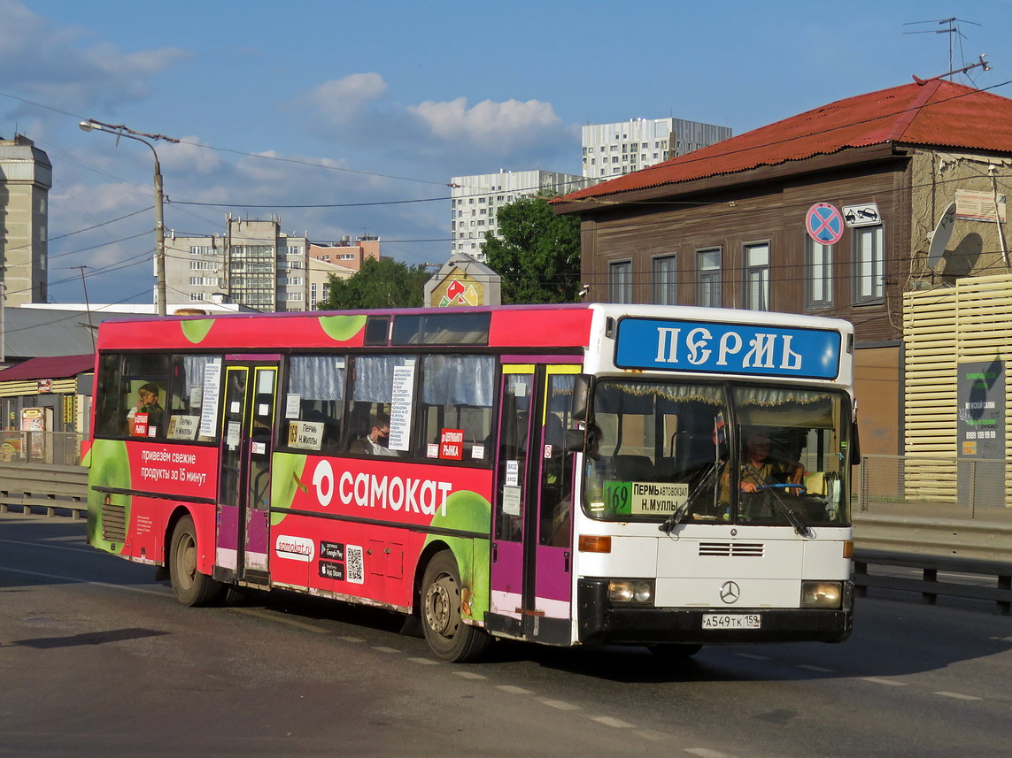 Perm region, Mercedes-Benz O405 # А 549 ТК 159