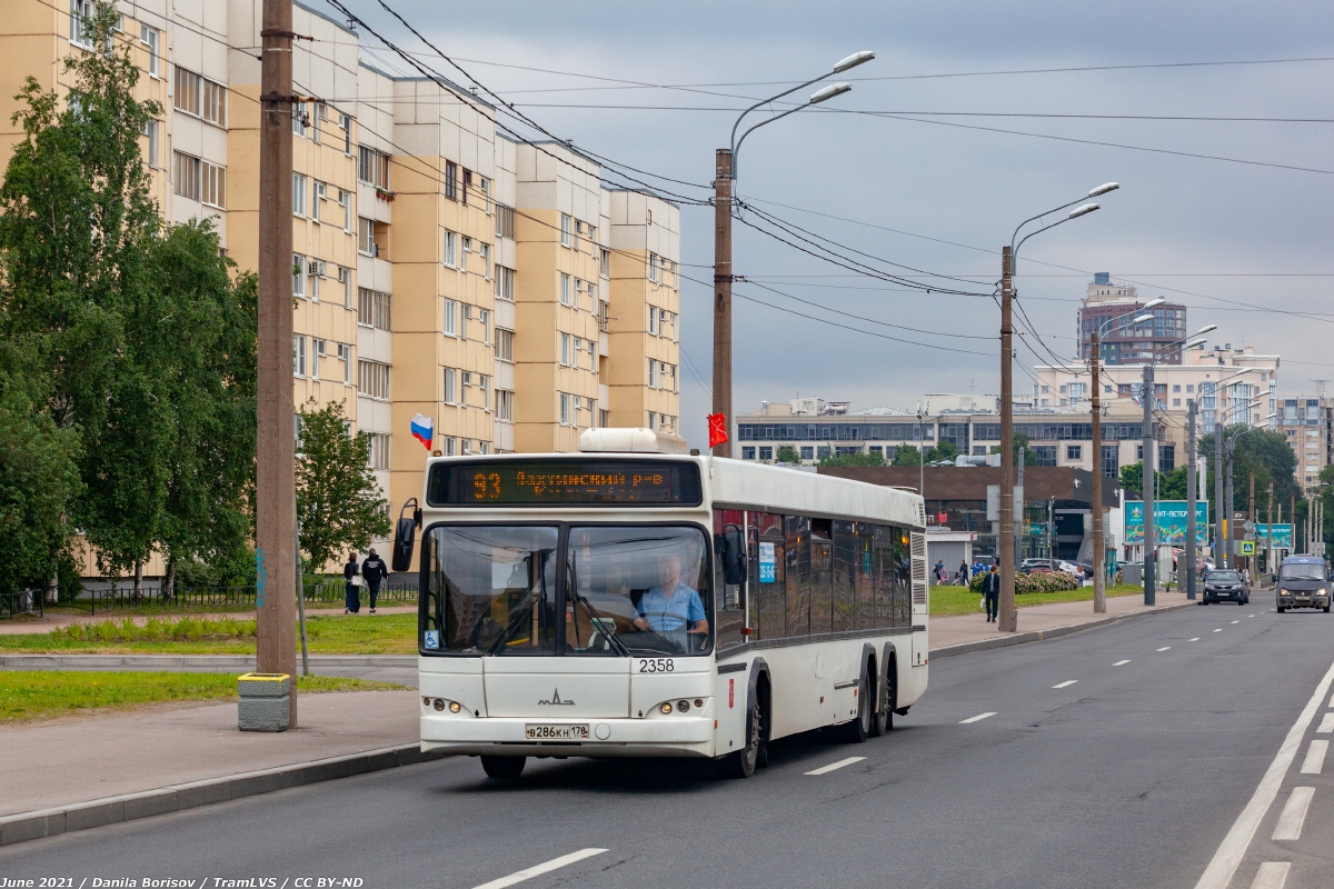 Санкт-Петербург, МАЗ-107.466 № 2358