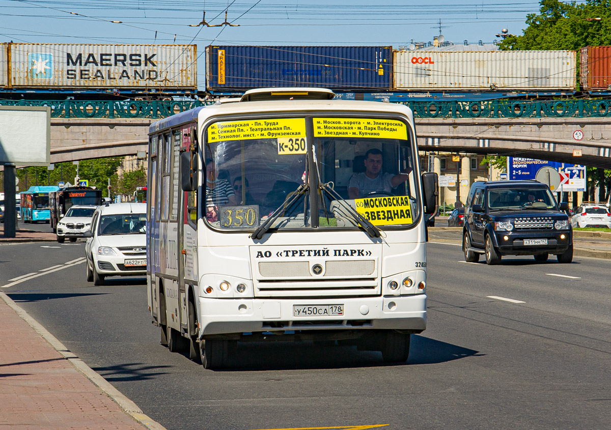 Санкт-Петербург, ПАЗ-320402-05 № У 450 СА 178