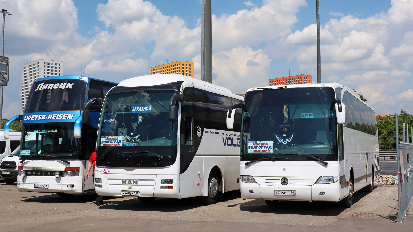 Волгоградская область, Mercedes-Benz O580-15RHD Travego № А 714 СР 134