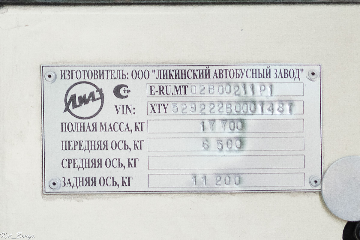 Рязанская область, ЛиАЗ-5292.22 (2-2-2) № 0666