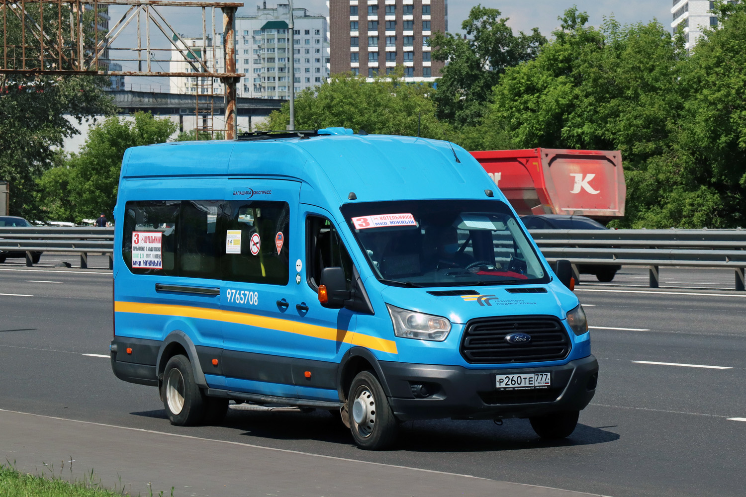 Московская область, Ford Transit FBD [RUS] (Z6F.ESG.) № Р 260 ТЕ 777