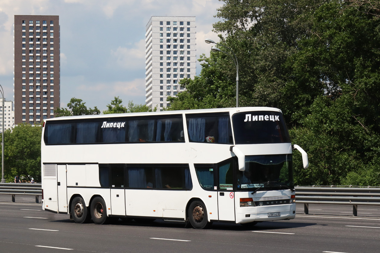 Липецкая область, Setra S328DT № Н 581 УЕ 48