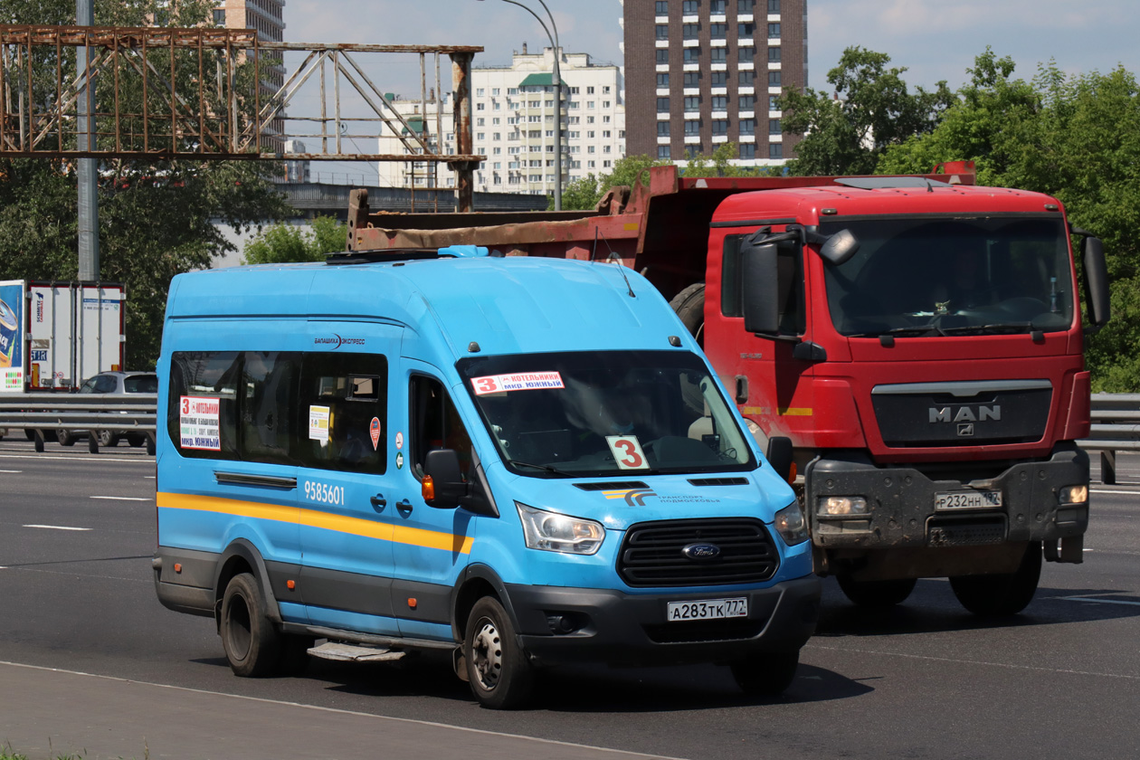 Московская область, Ford Transit FBD [RUS] (Z6F.ESG.) № А 283 ТК 777