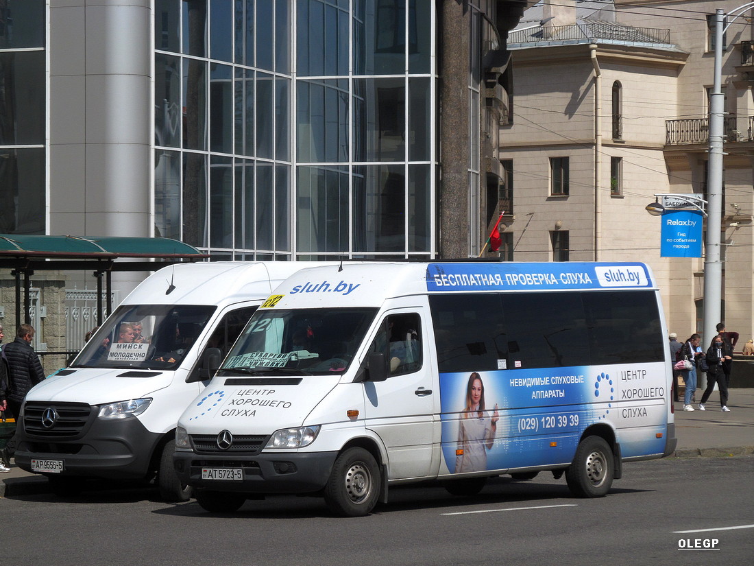 Минск, Mercedes-Benz Sprinter W909 311CDI (XDN) № АТ 5723-5 Минск, Mercedes-Benz Sprinter W909 311CDI (XDN) № АТ 5723-5