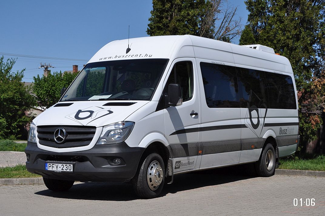 Венгрия, Mercedes-Benz Sprinter W906 519CDI № PFY-230