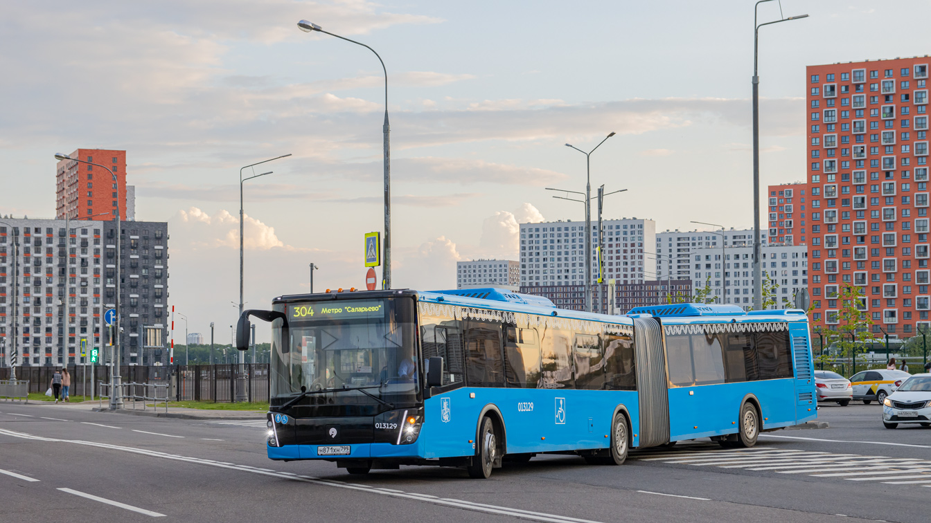 Москва, ЛиАЗ-6213.65 № 013129