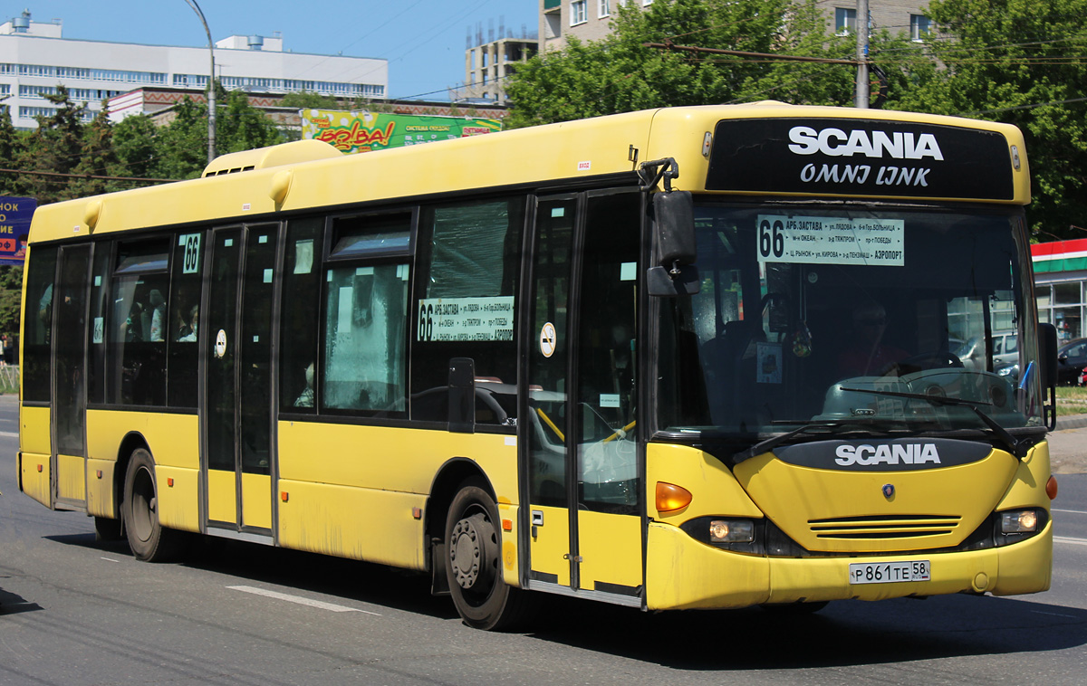 Пензенская область, Scania OmniLink I (Скания-Питер) № Р 861 ТЕ 58