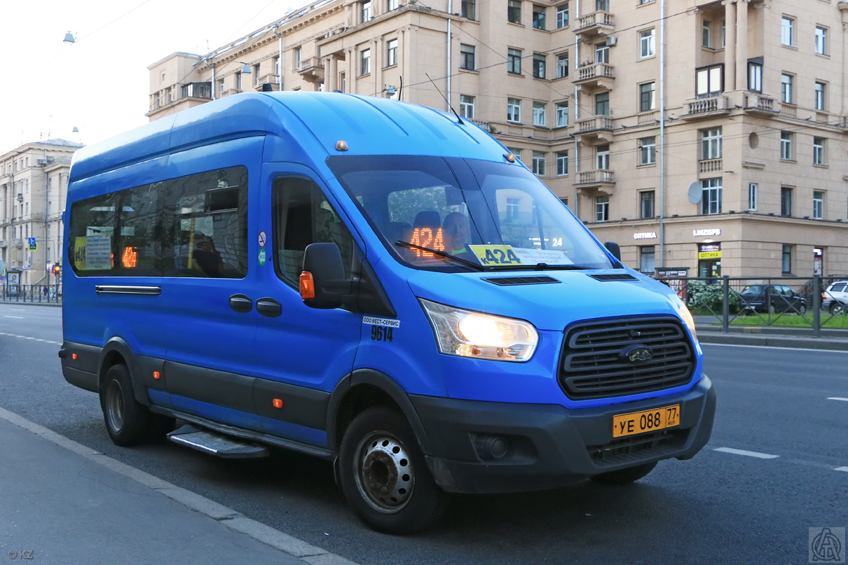 Sanktpēterburga, Ford Transit FBD [RUS] (Z6F.ESG.) № 9614