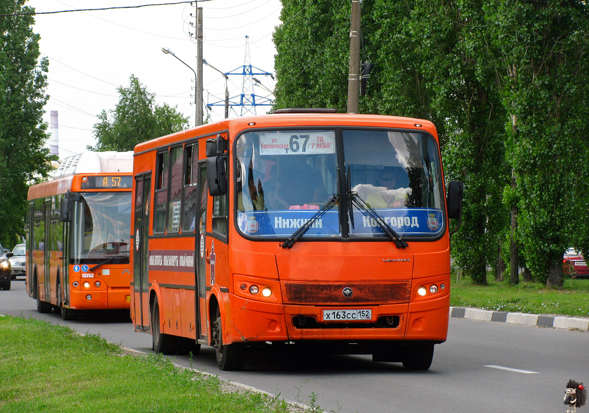 Нижегородская область, ПАЗ-320414-05 "Вектор" № Х 163 СС 152