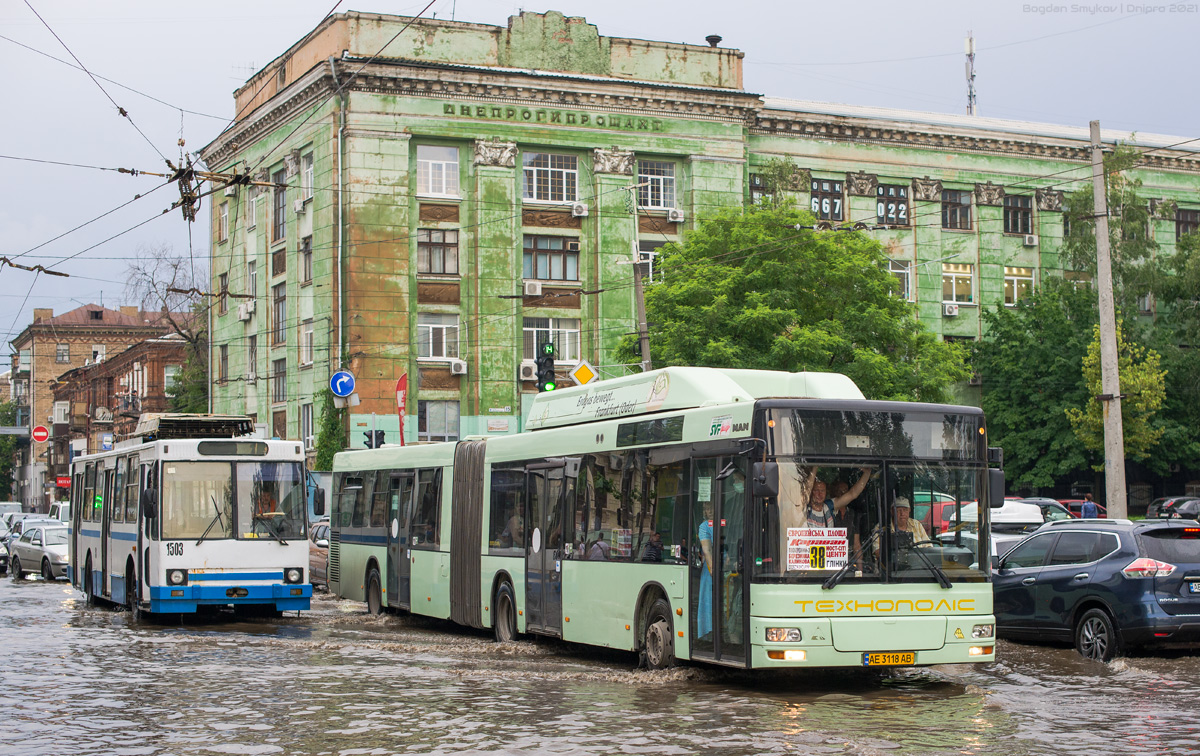 Днепропетровская область, MAN A23 NG313 CNG № 31