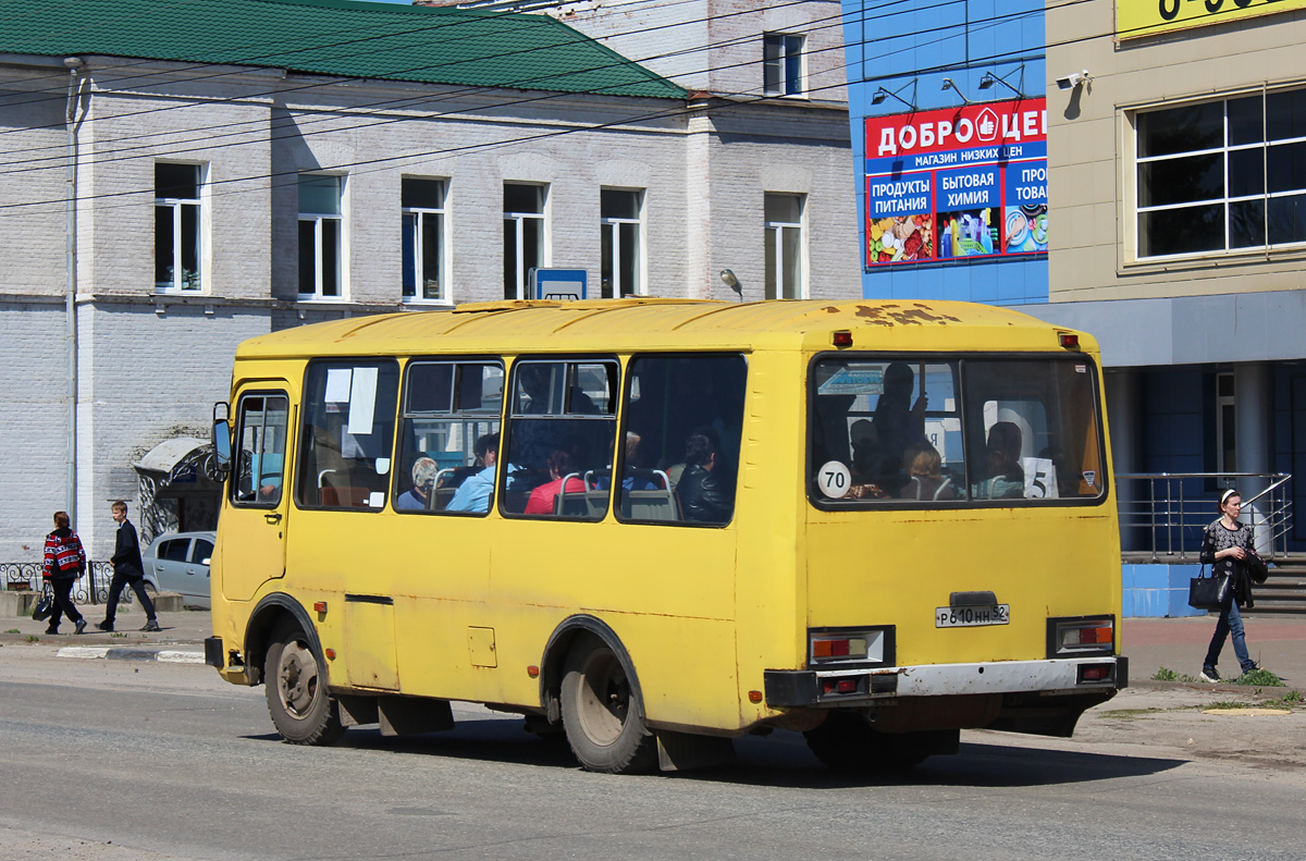 Нижегородская область, ПАЗ-32053 № Р 610 НН 52